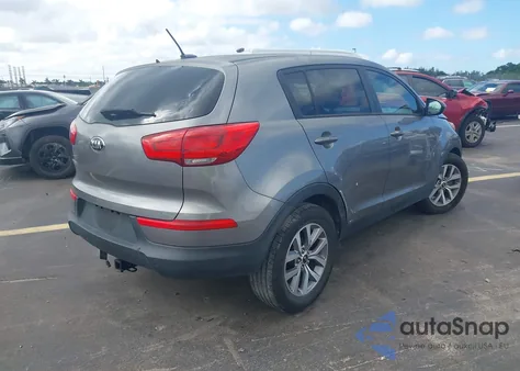 2016 Kia Sportage Lx из США, поврежденный, VIN KNDPB3AC8G7813672
